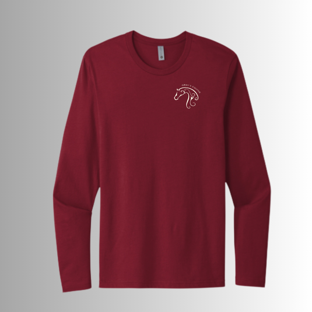 Gray's Next Level Apparel® Adult Cotton Long Sleeve Tee