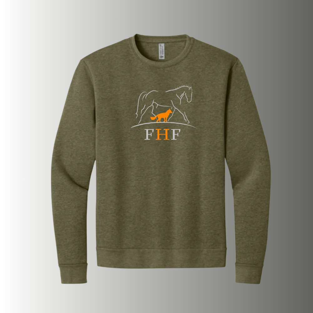 FHF Next Level Apparel® Adult Malibu Crewneck Sweatshirt