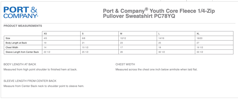 Lear Stables Youth 1/4 Zip