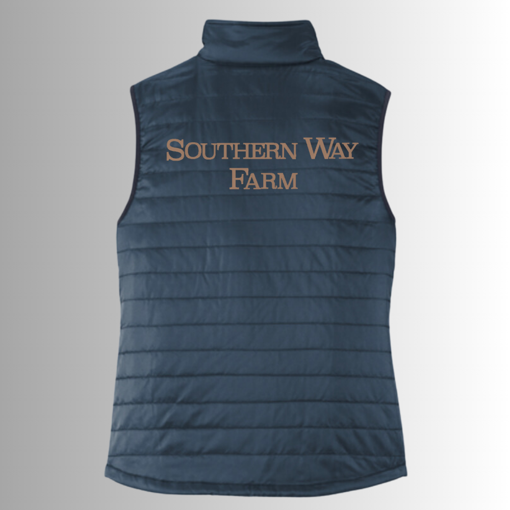 Southern Way Stables Women's Packable Puffy Vest
