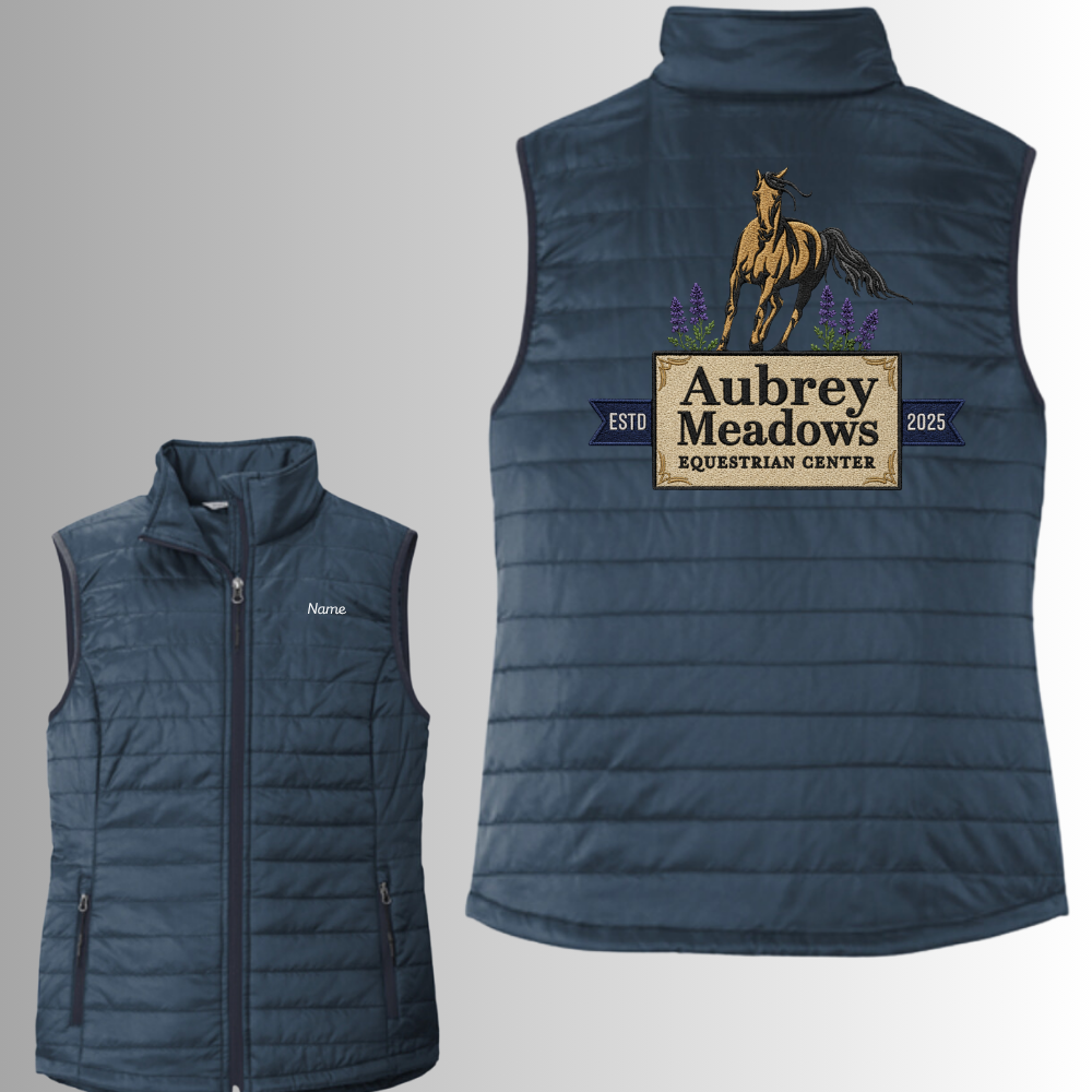 Aubrey Meadows Women's Packable Puffy Vest