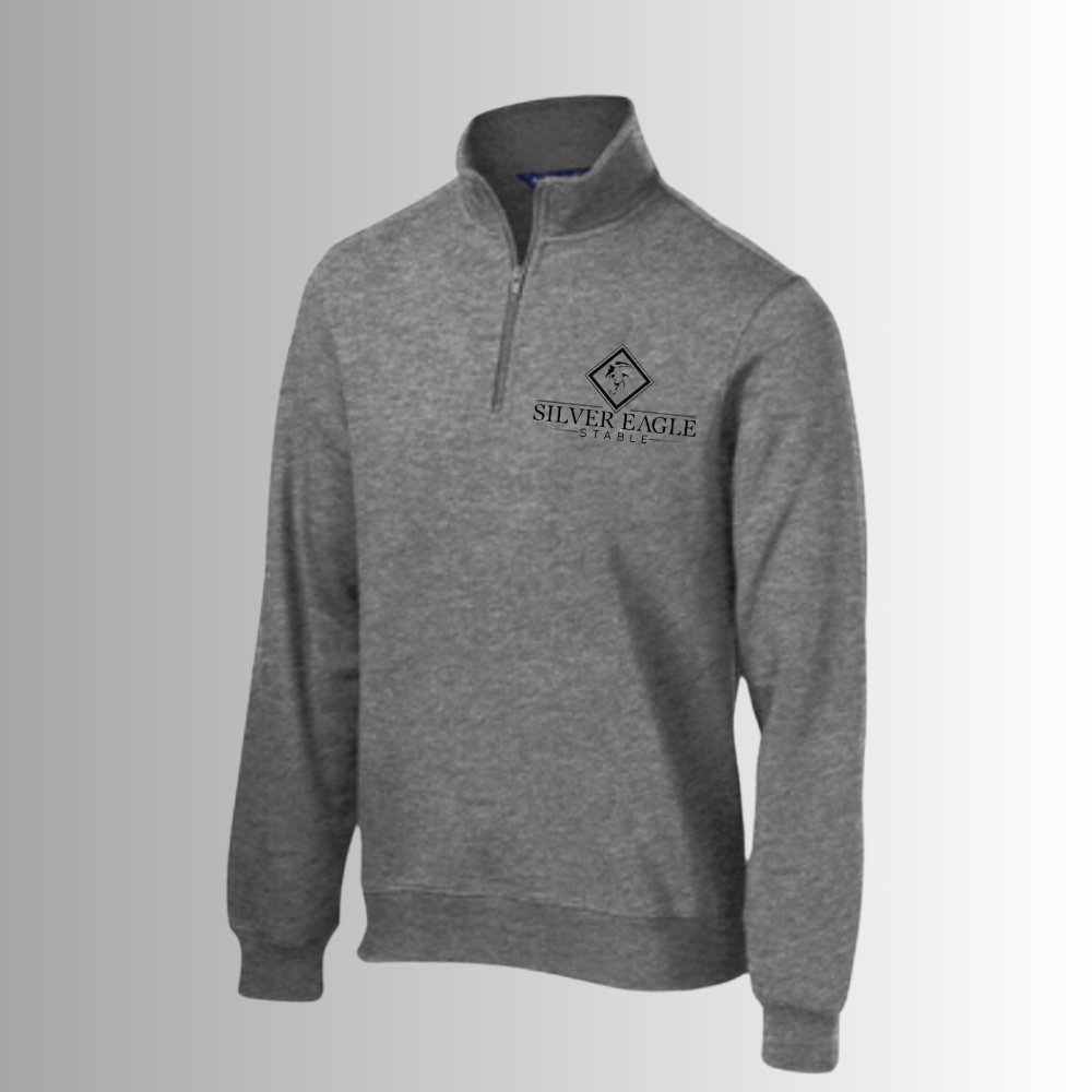 Silver Eagle Men's 1/4 Zip Pullover Sweatshirt