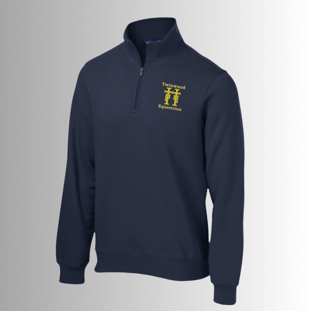 Twinwood Unisex 1/4 Zip Pullover Sweatshirt