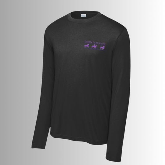 Breezy Lawn Adult Long Sleeve Performance Tee