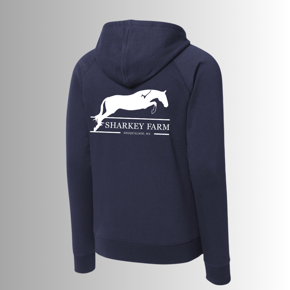 Sharkey Unisex Fleece Hooded Full-Zip
