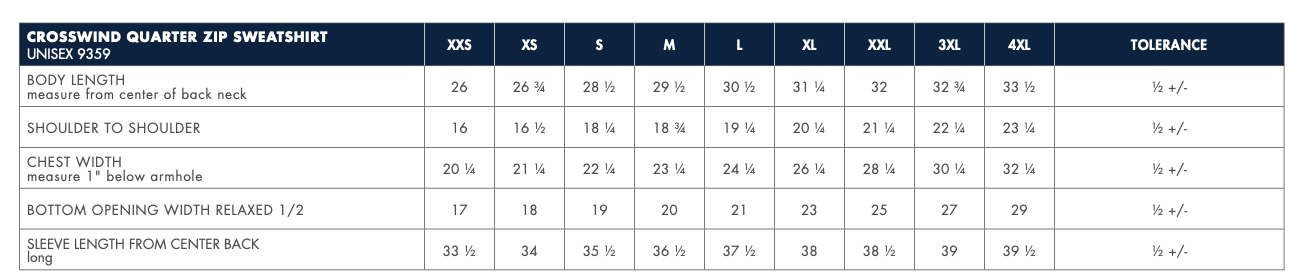 Capstone Charles River Crosswind 1/4 Zip Sweatshirt