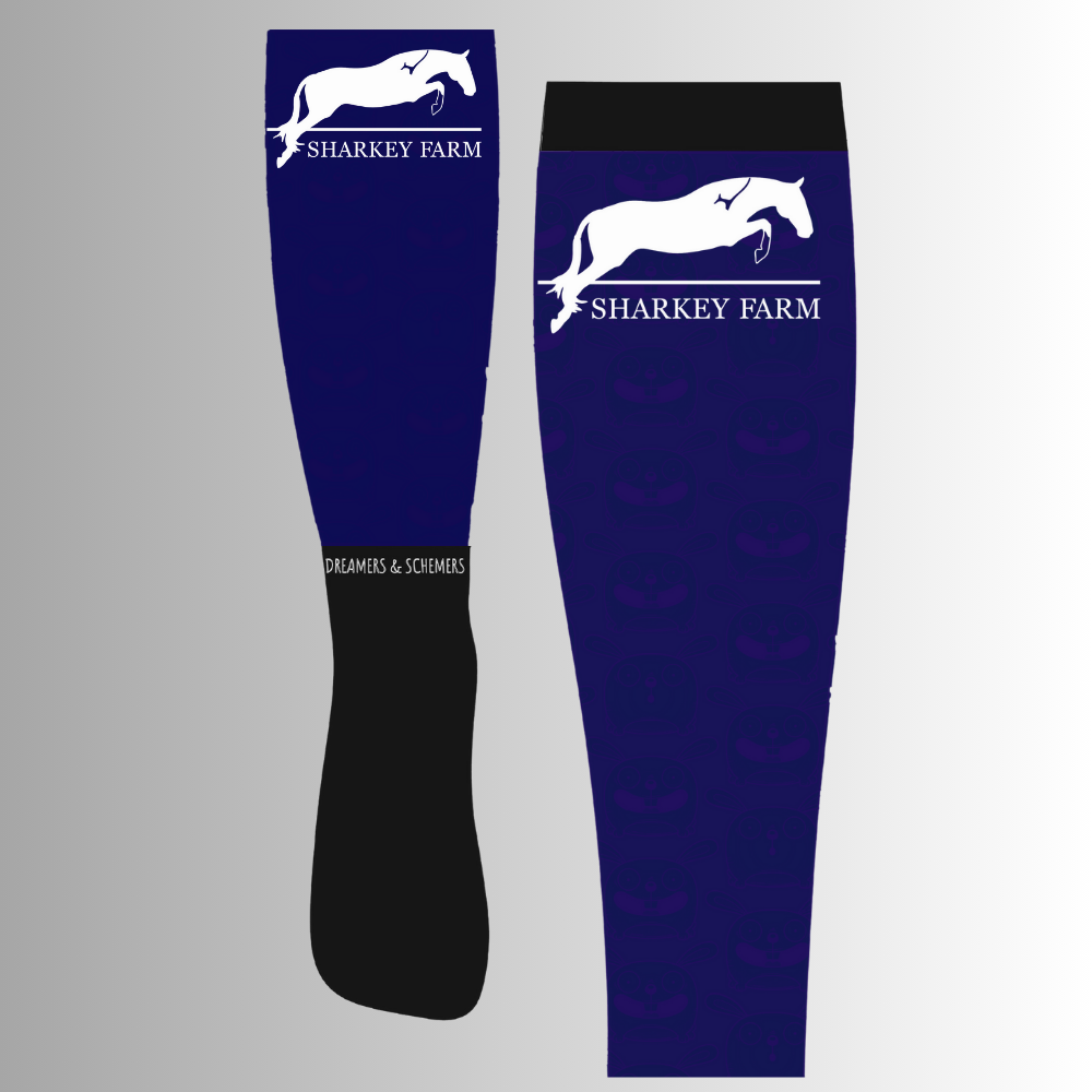 Sharkey Farm Boot Socks by Dreamers n' Schemers