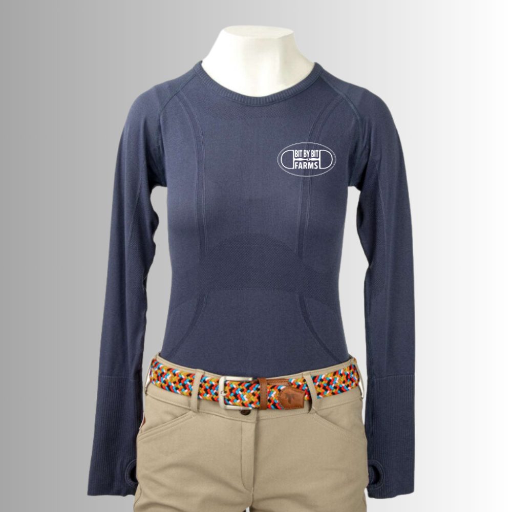 Bit by Bit Technical Schooling Top from The Tack Hack- long sleeve