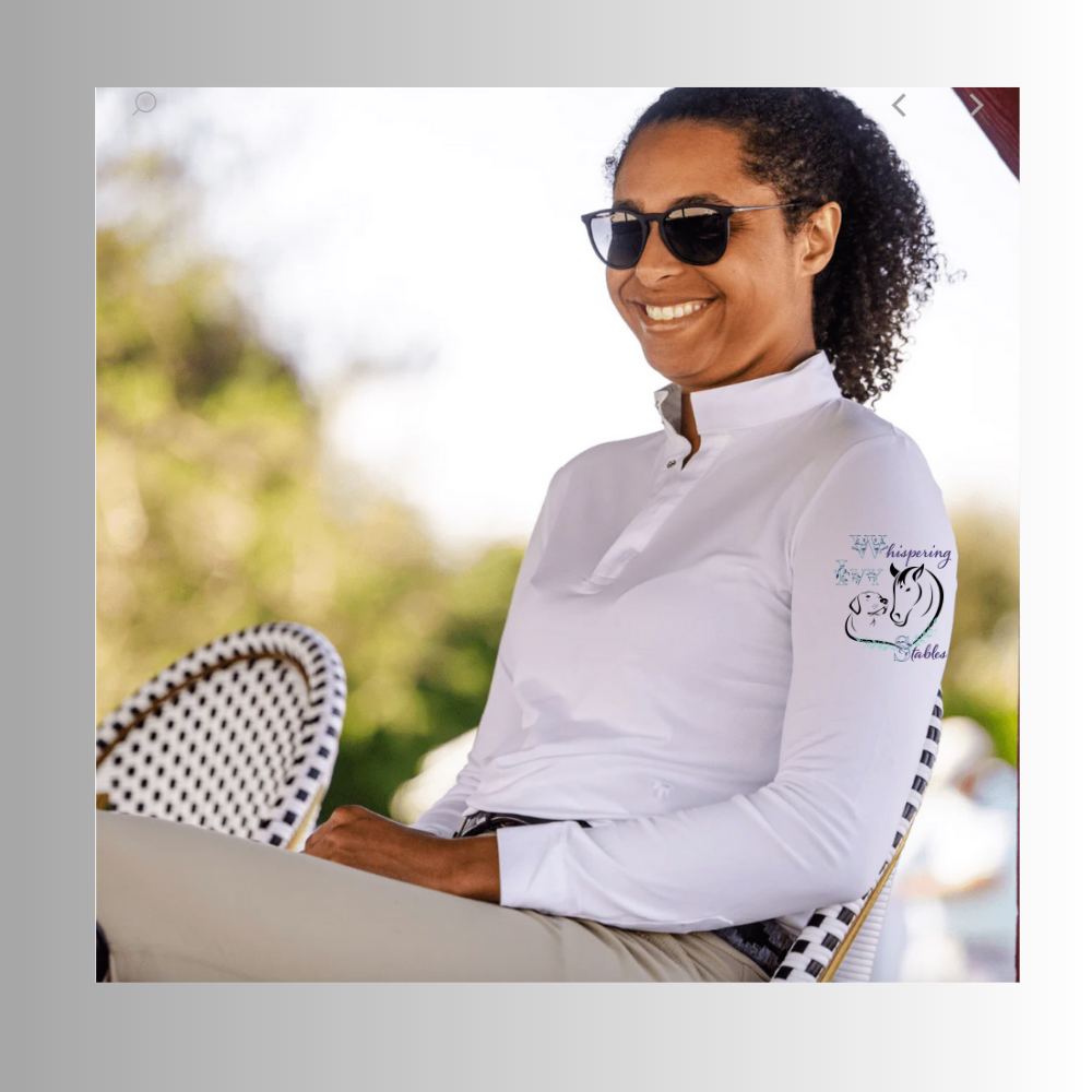 Whispering Ivy Clean Slate Show Shirt from The Tack Hack