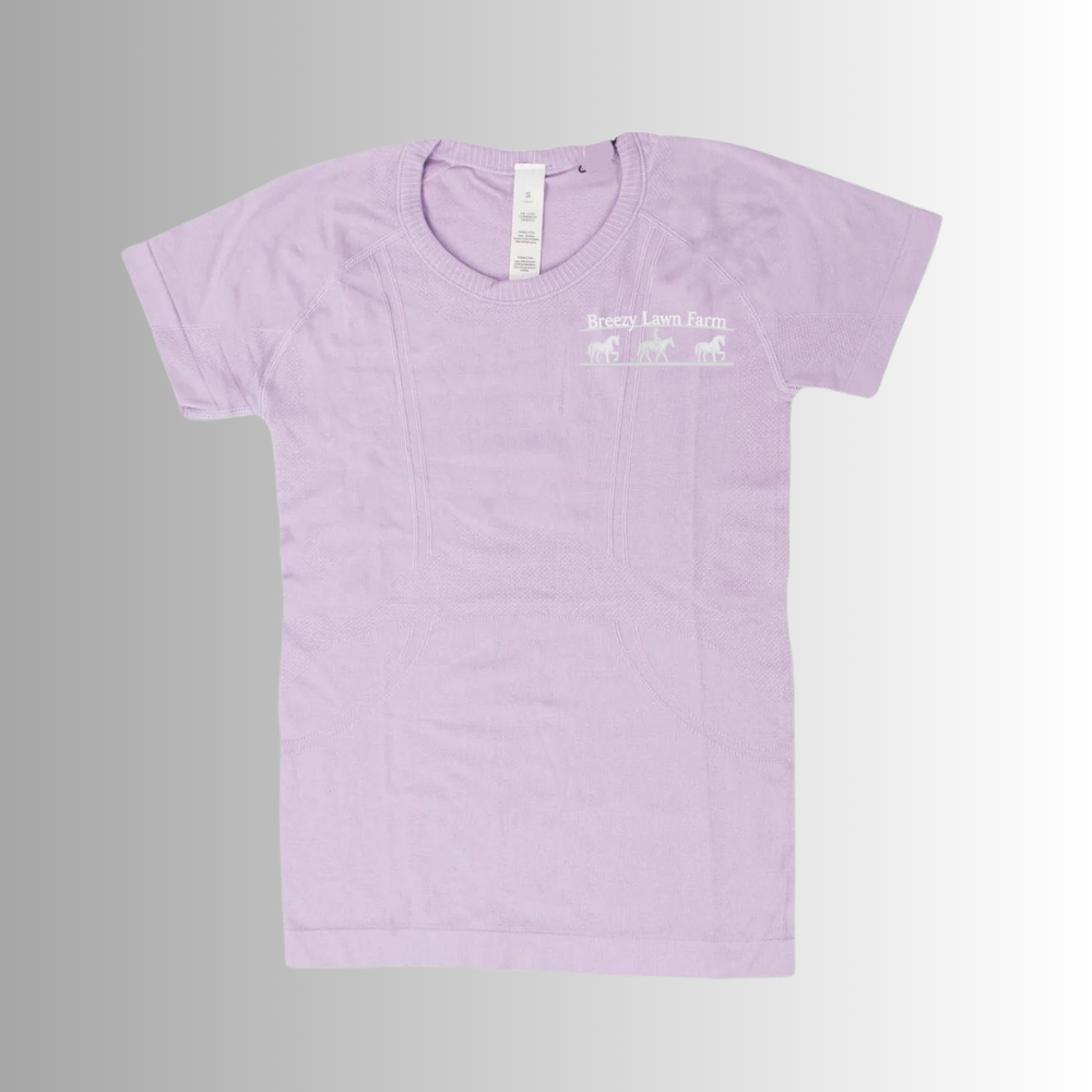 Breezy Lawn Technical Schooling Top from The Tack Hack- short sleeve