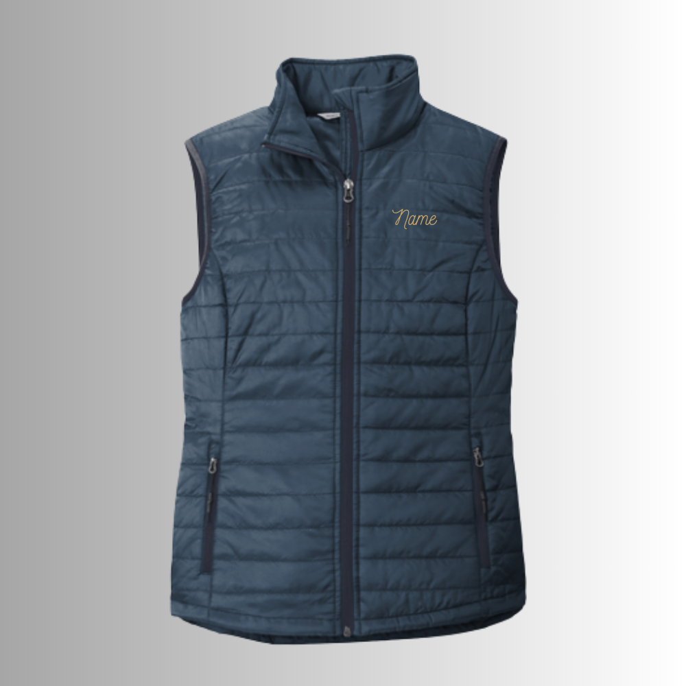 KJE Women's Packable Puffy Vest