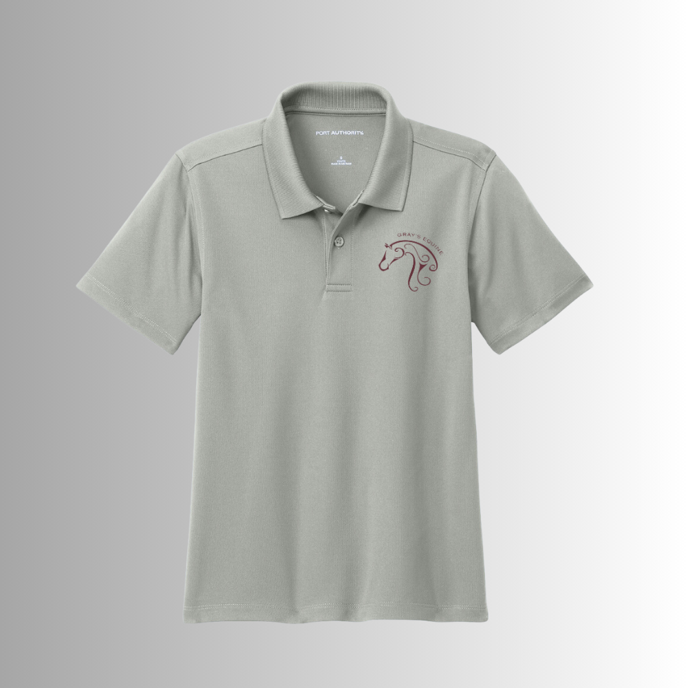 Gray's Port Authority® Youth Dry Zone® UV Micro-Mesh Polo