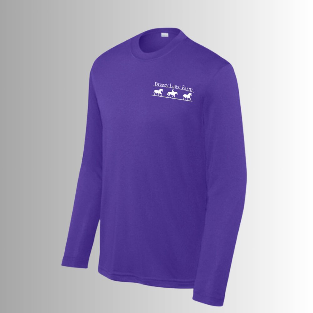 Breezy Lawn Youth Long Sleeve Performance Tee