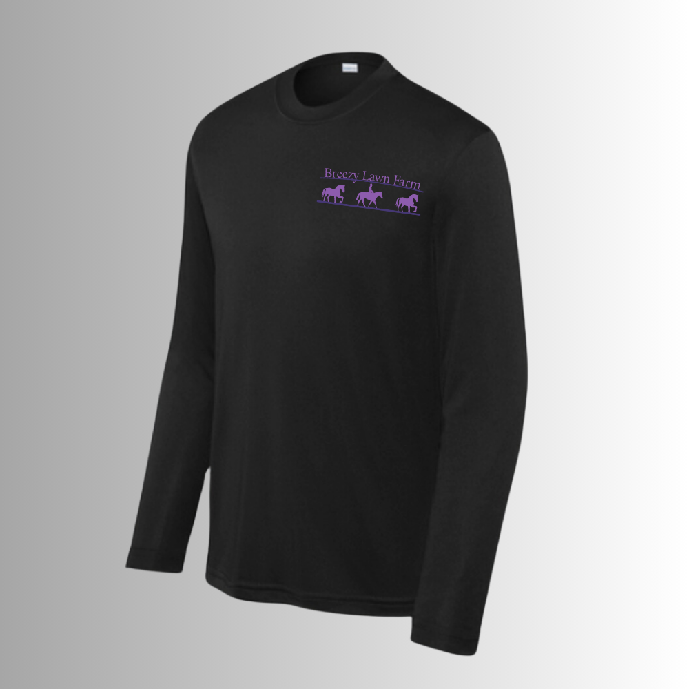 Breezy Lawn Youth Long Sleeve Performance Tee
