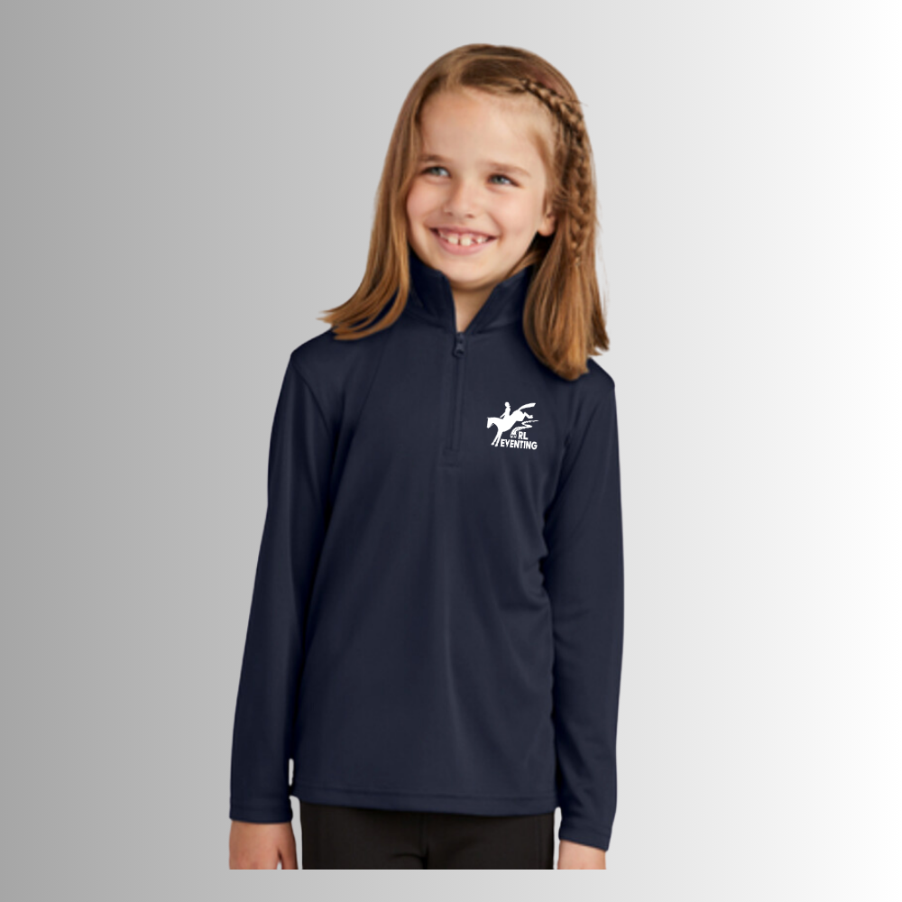 RL Eventing Youth PosiCharge ®Competitor ™1/4-Zip Pullover