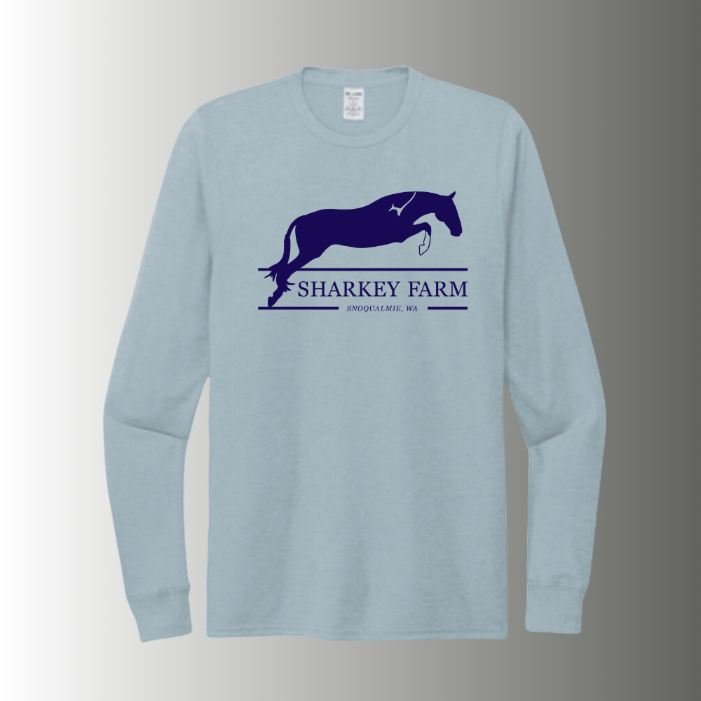 Sharkey Allmade® Unisex Tri-Blend Long Sleeve Tee
