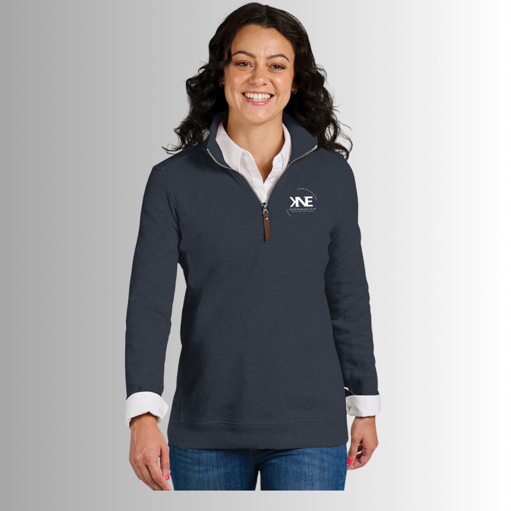 KNE Horsemanship Women's Charles River 1/4 Zip Pullover