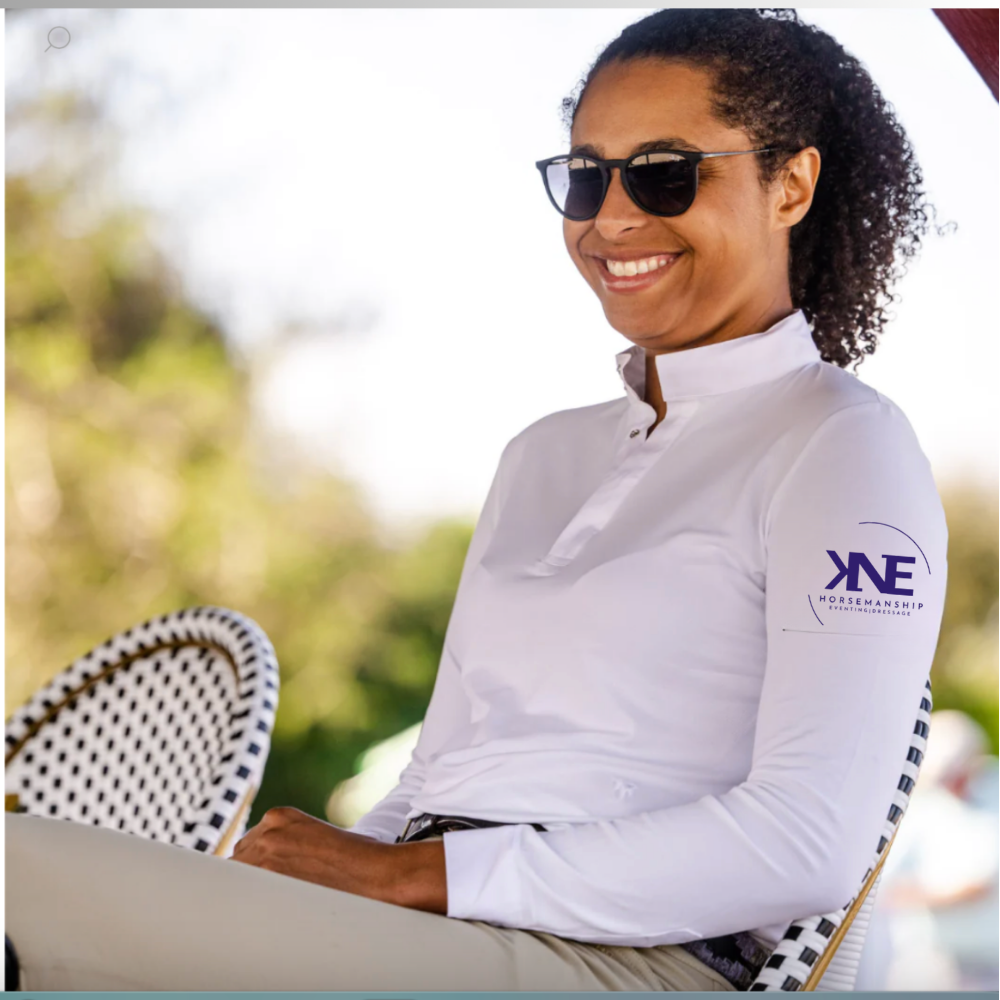 KNE Horsemanship Blank Slate Show Shirt from The Tack Hack