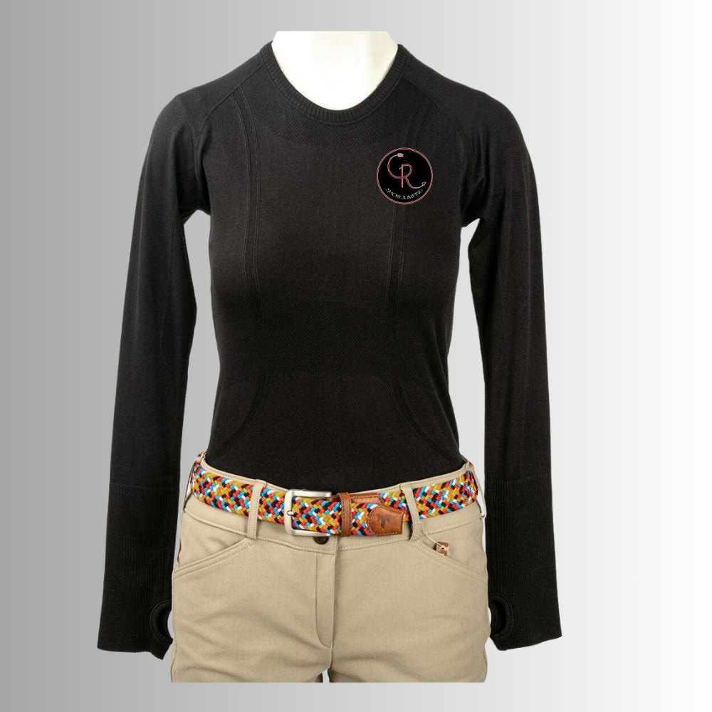 CR Show Technical Schooling Top from The Tack Hack- long sleeve