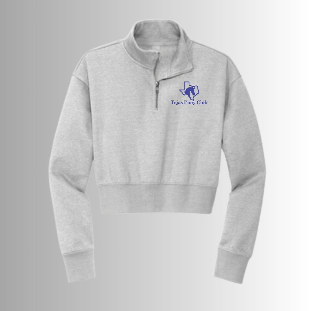 TPC Women's Cropped 1/2 Zip