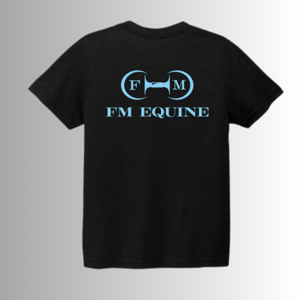 FM Equine Allmade® Youth Unisex Tri-Blend Short Sleeve Tee