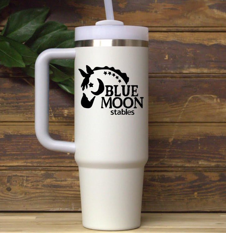 Blue Moon Engraved Stanley Cup - Equiclient Apparel