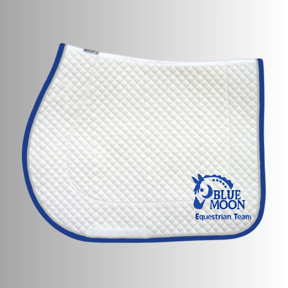 Blue Moon Equestrian Team Custom Wilkers Saddle Pad - Equiclient Apparel