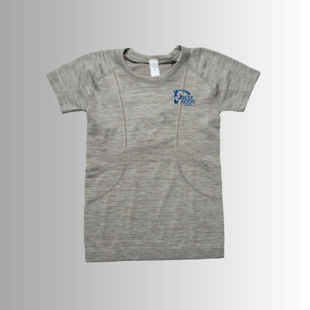 Blue Moon Technical Schooling Top from The Tack Hack (short-sleeve) - Equiclient Apparel