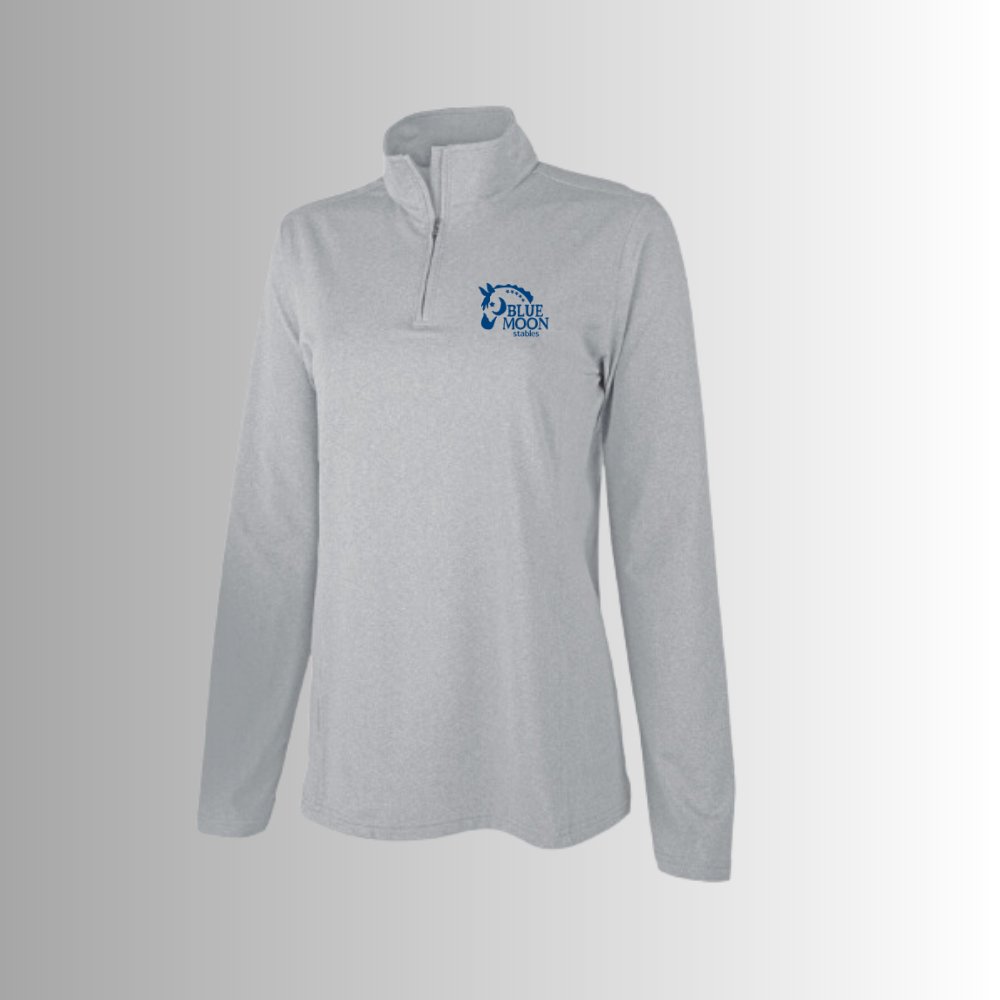 Blue Moon Women's Eco-Logic Stretch Quarter Zip - Equiclient Apparel