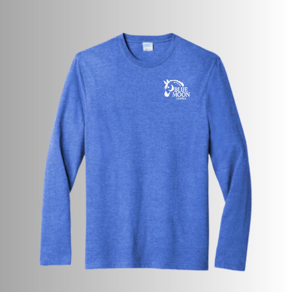 Blue Moon Youth Long Sleeve T-shirt - Equiclient Apparel