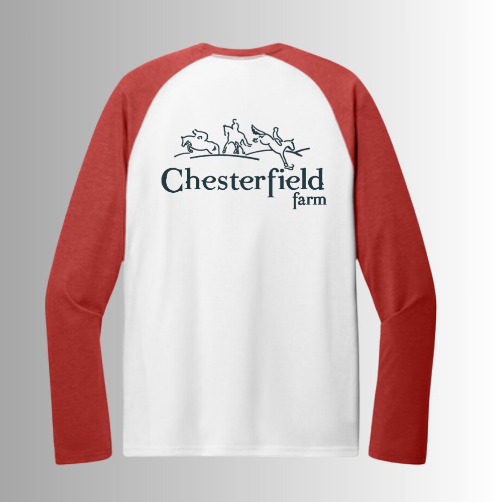 CTF Allmade® Unisex Tri-Blend Long Sleeve Colorblock Raglan Tee - Equiclient Apparel