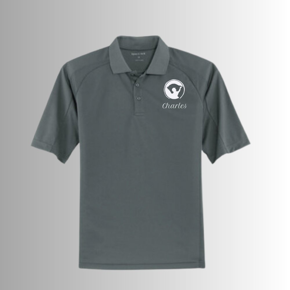 Healing Reins Men's Staff Vented Polo - Equiclient Apparel