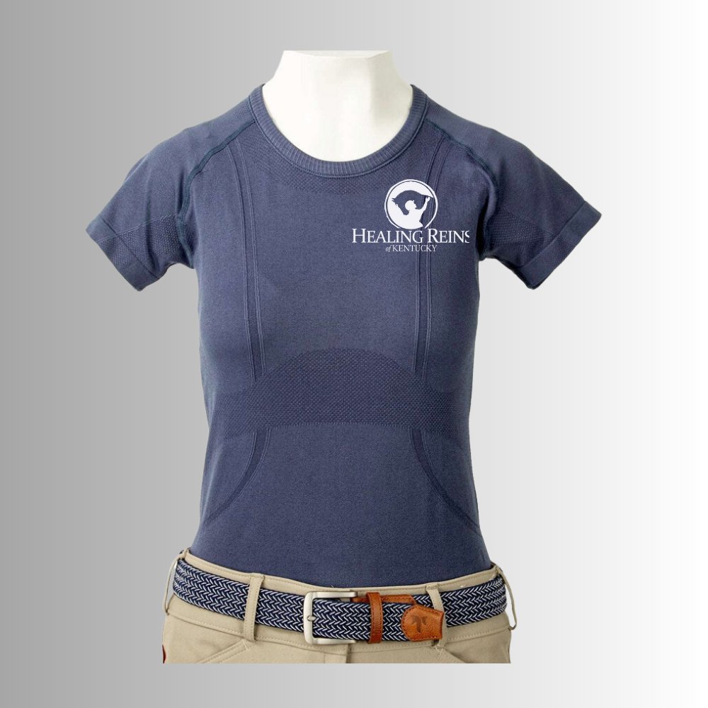Healing Reins Technical Schooling Top from The Tack Hack (short sleeve) - Equiclient Apparel