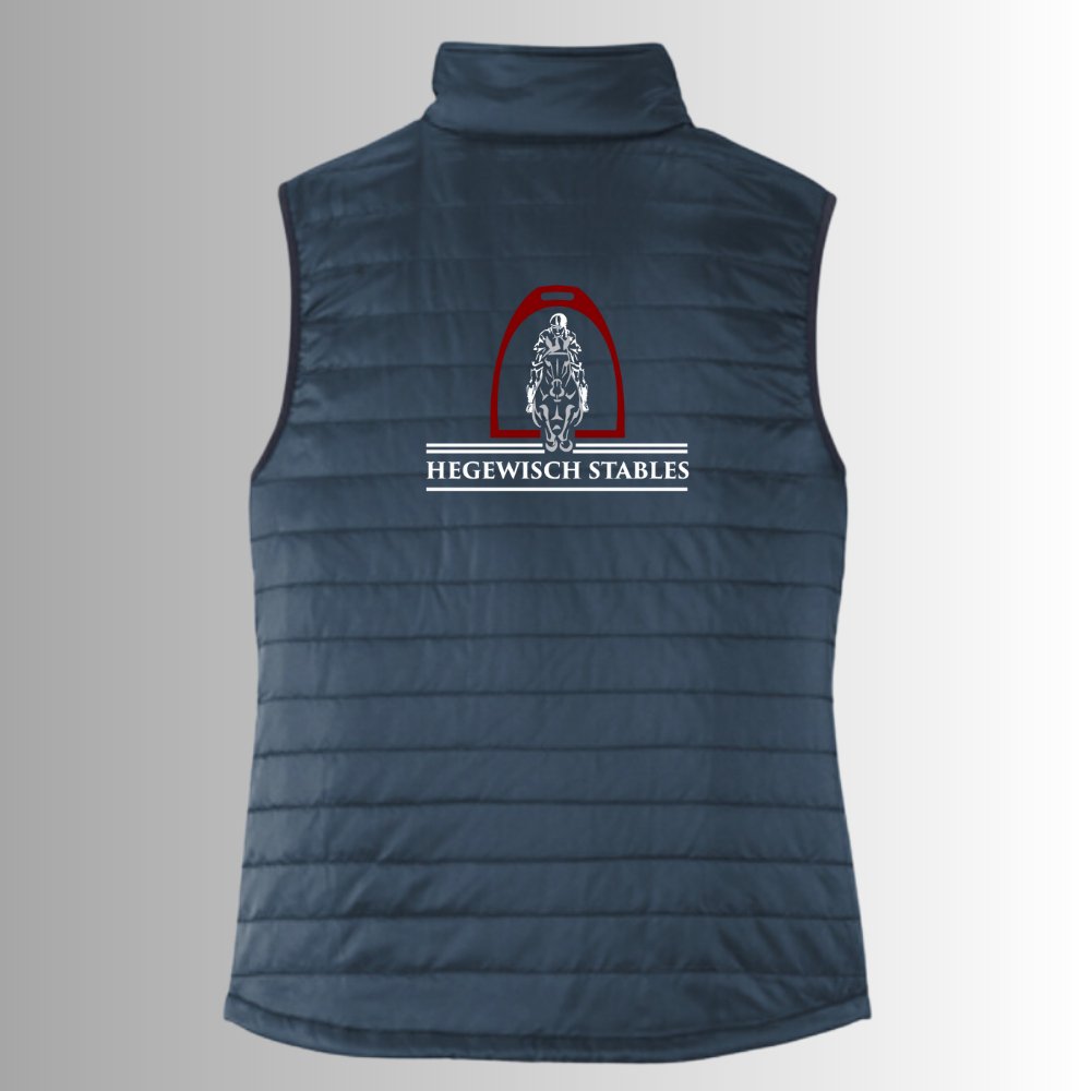 HWS Women's Packable Puffy Vest - Equiclient Apparel