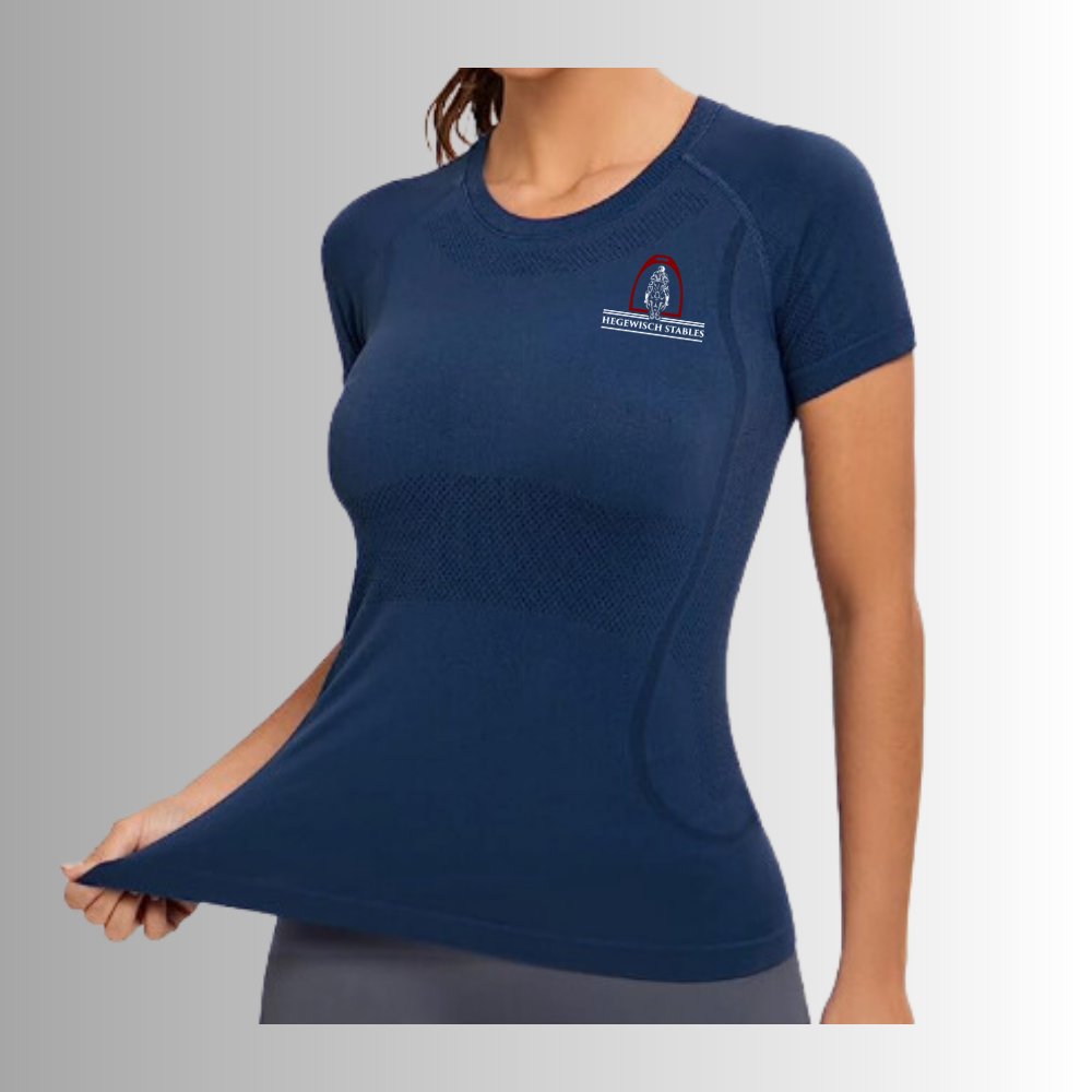 HWS Women's Seamless Athletic Shirt (short-sleeved) - Equiclient Apparel
