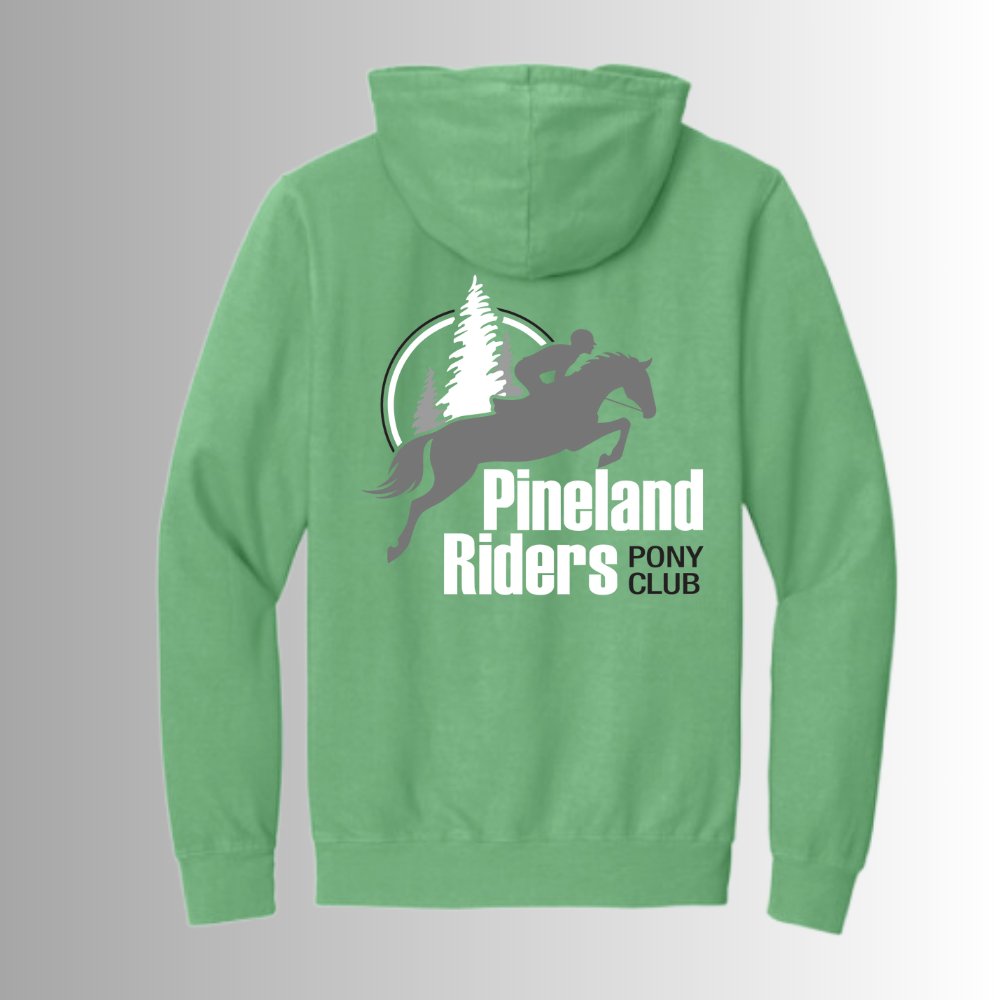 PLR Unisex Port & Company® Beach Wash® Garment-Dyed Pullover Hooded Sweatshirt - Equiclient Apparel