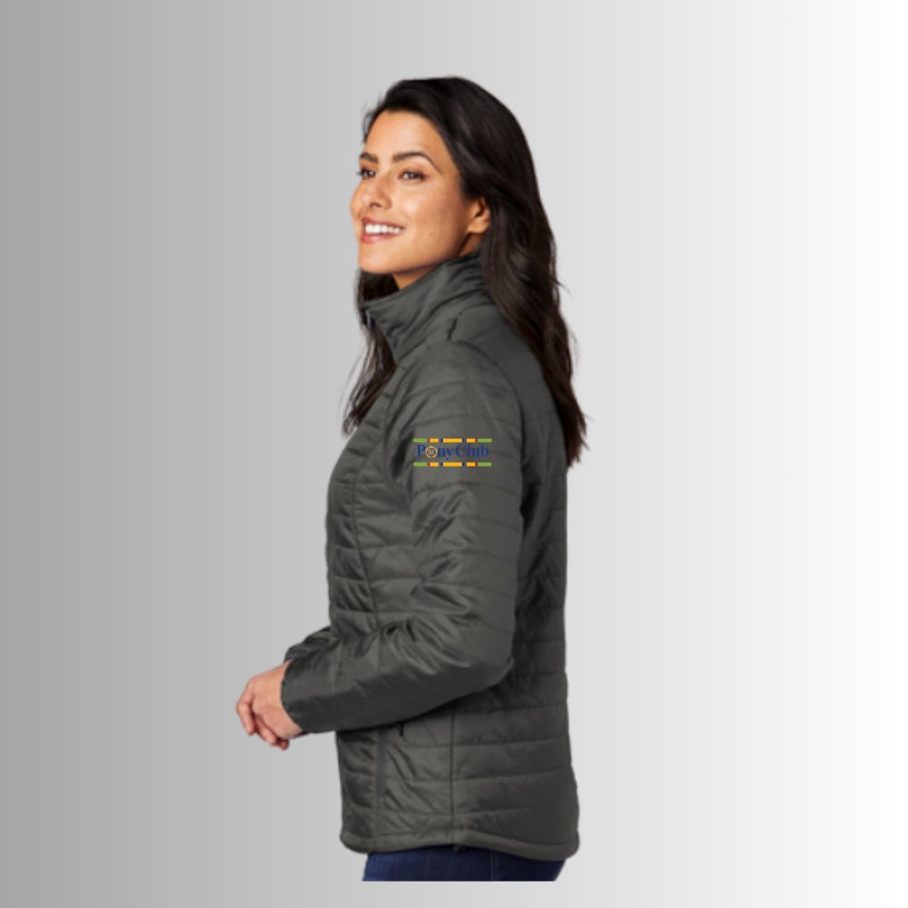 PLR Women's Packable Puffy Jacket - Equiclient Apparel