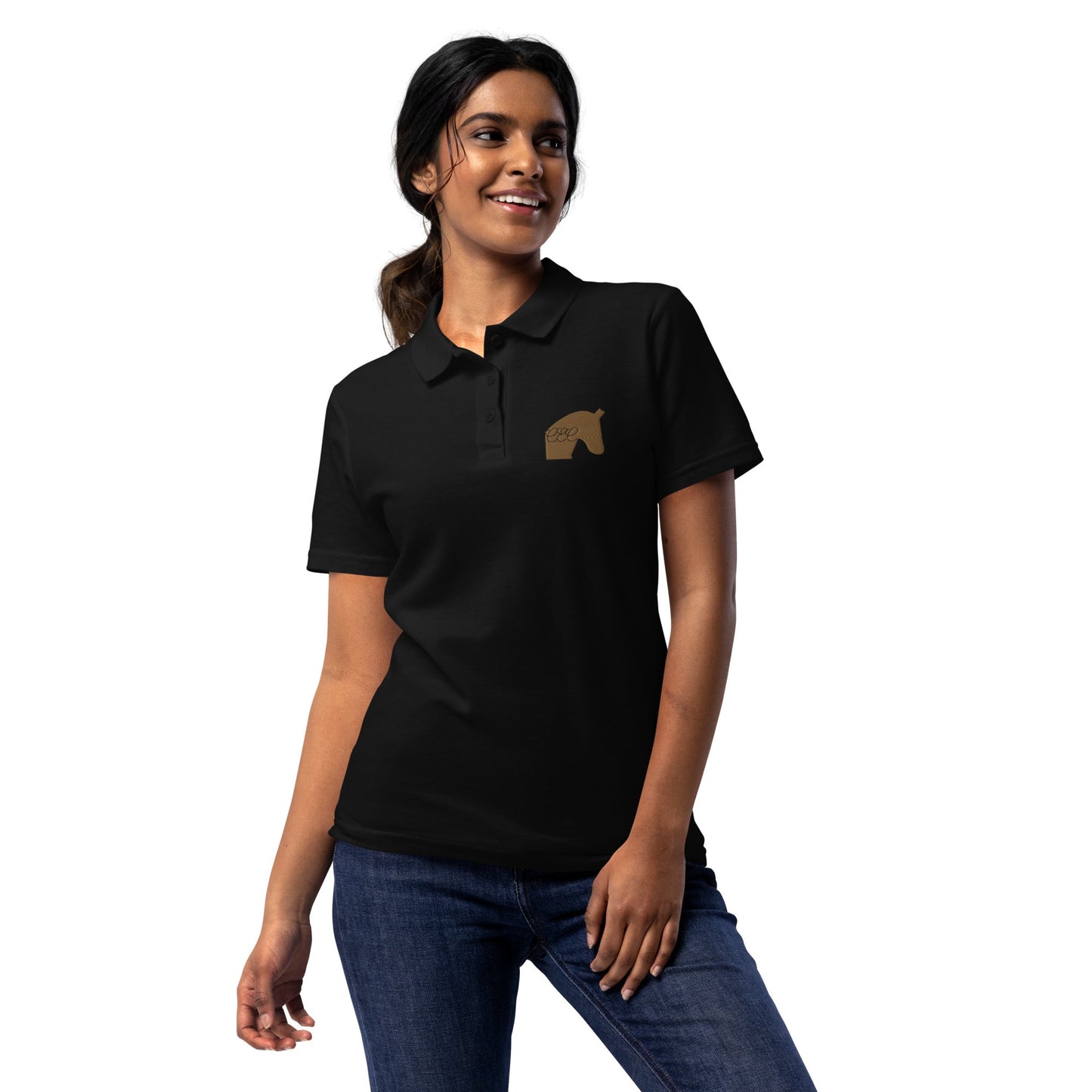 Women’s pique polo shirt - Equiclient Apparel