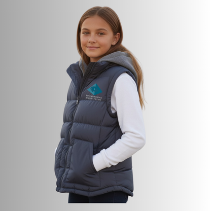 Foundations Youth Hooded Puffy Vest