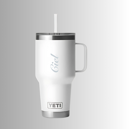 UDJC YETI Rambler 35 oz BPA Free Straw Mug