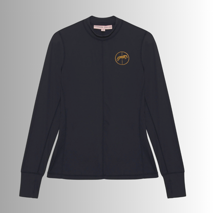 BRF HCL Cameron Rib Mock Neck Performance Top