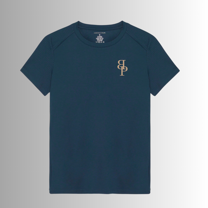 Brookside Pine HCL Maddy Perforated Short Sleeve Tech Tee