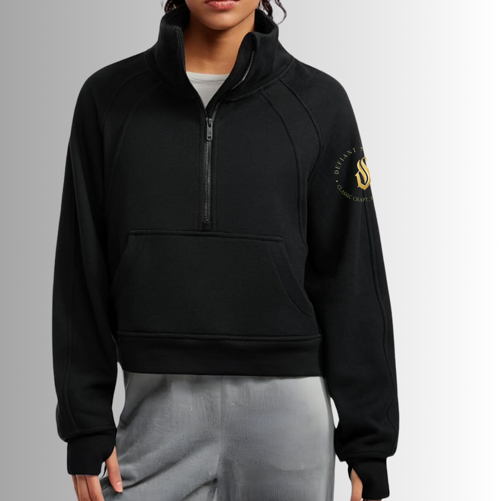 Defiant Women's Fleece Lined Zip Pullover