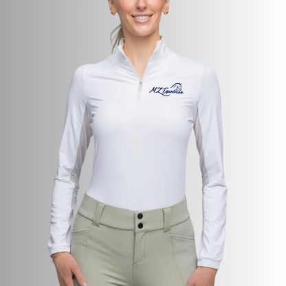 MZE Kastel Denmark Solid Long Sleeve 1/4 Zip