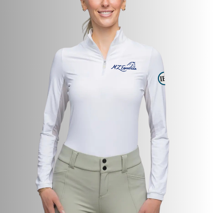 MZE Kastel Denmark Solid Long Sleeve 1/4 Zip