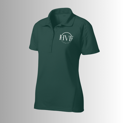 HVF Women's Sport-Tek Dri-Mesh Polo