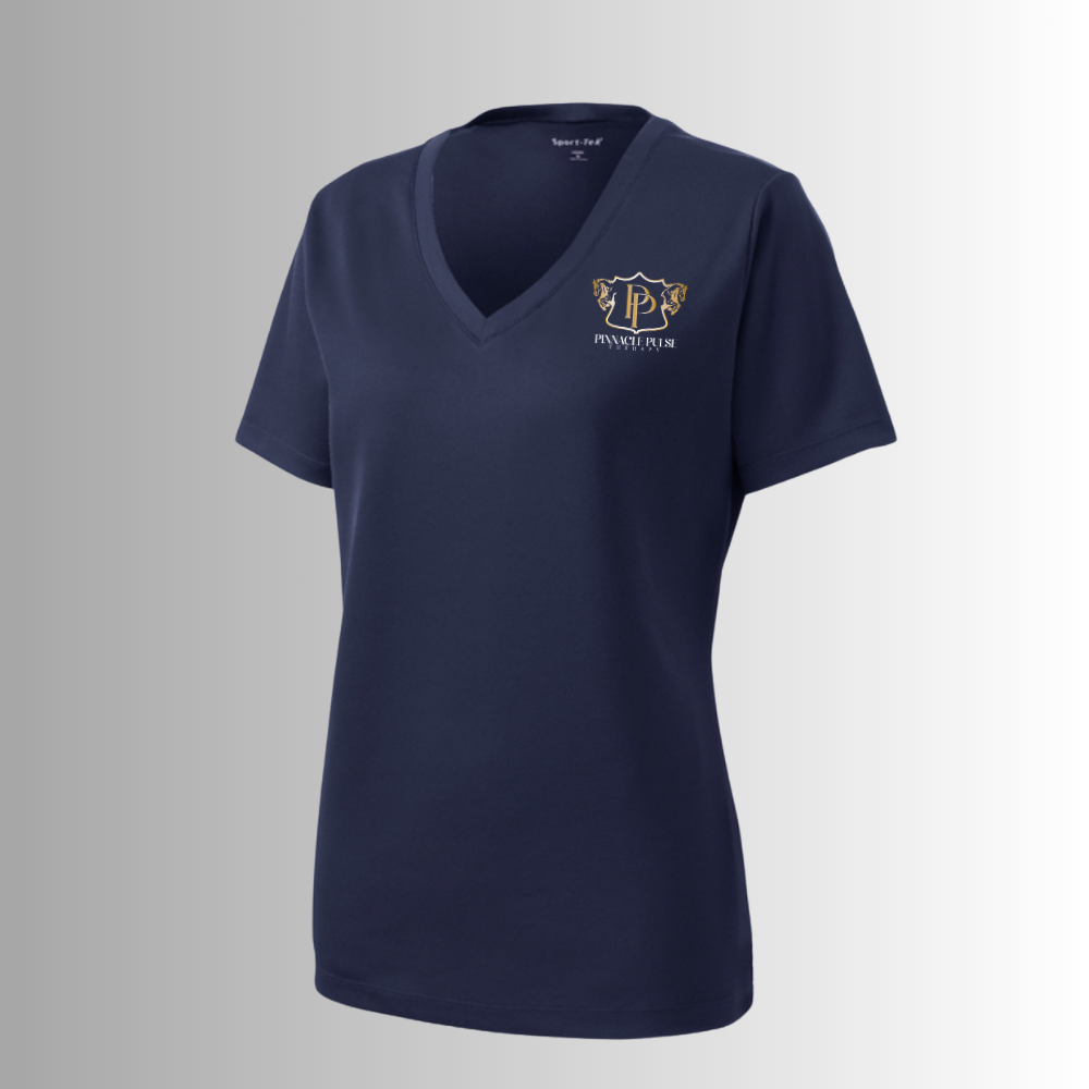 Pinnacle Sport-Tek® Women's PosiCharge® RacerMesh® V-Neck Tee