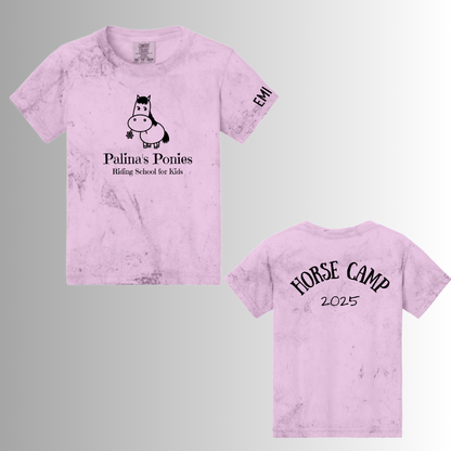 Palina's Comfort Colors Youth Horse Camp Tee