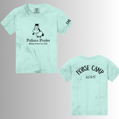 Palina's Comfort Colors Youth Horse Camp Tee