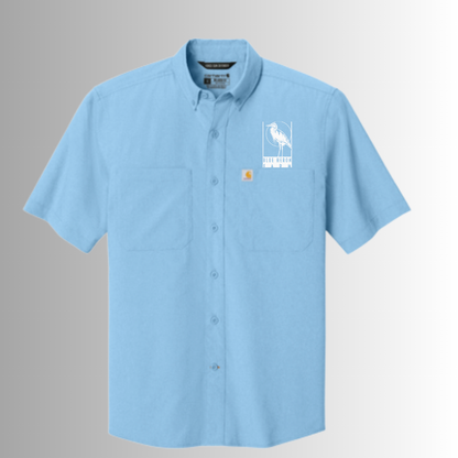 Blue Heron Carhartt Force® Sun Defender™ Short Sleeve Shirt